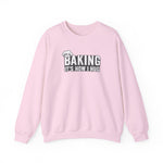 Load image into Gallery viewer, Sweatshirt — "Baking: It's How I Hug" Cozy Baker Crewneck