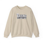 Load image into Gallery viewer, Sweatshirt — "Baking: It's How I Hug" Cozy Baker Crewneck