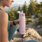 Load image into Gallery viewer, Insulated Straw Thermos Bottle – Leakproof Stainless Steel (750ml)