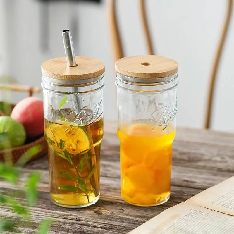 700ml Reusable Drinking Cup with Straw & Lid