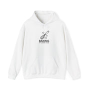 Baking Hoodie – “Baking Is How I Hug” Whisk Graphic Hoodie