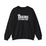 Load image into Gallery viewer, Sweatshirt — "Baking: It's How I Hug" Cozy Baker Crewneck