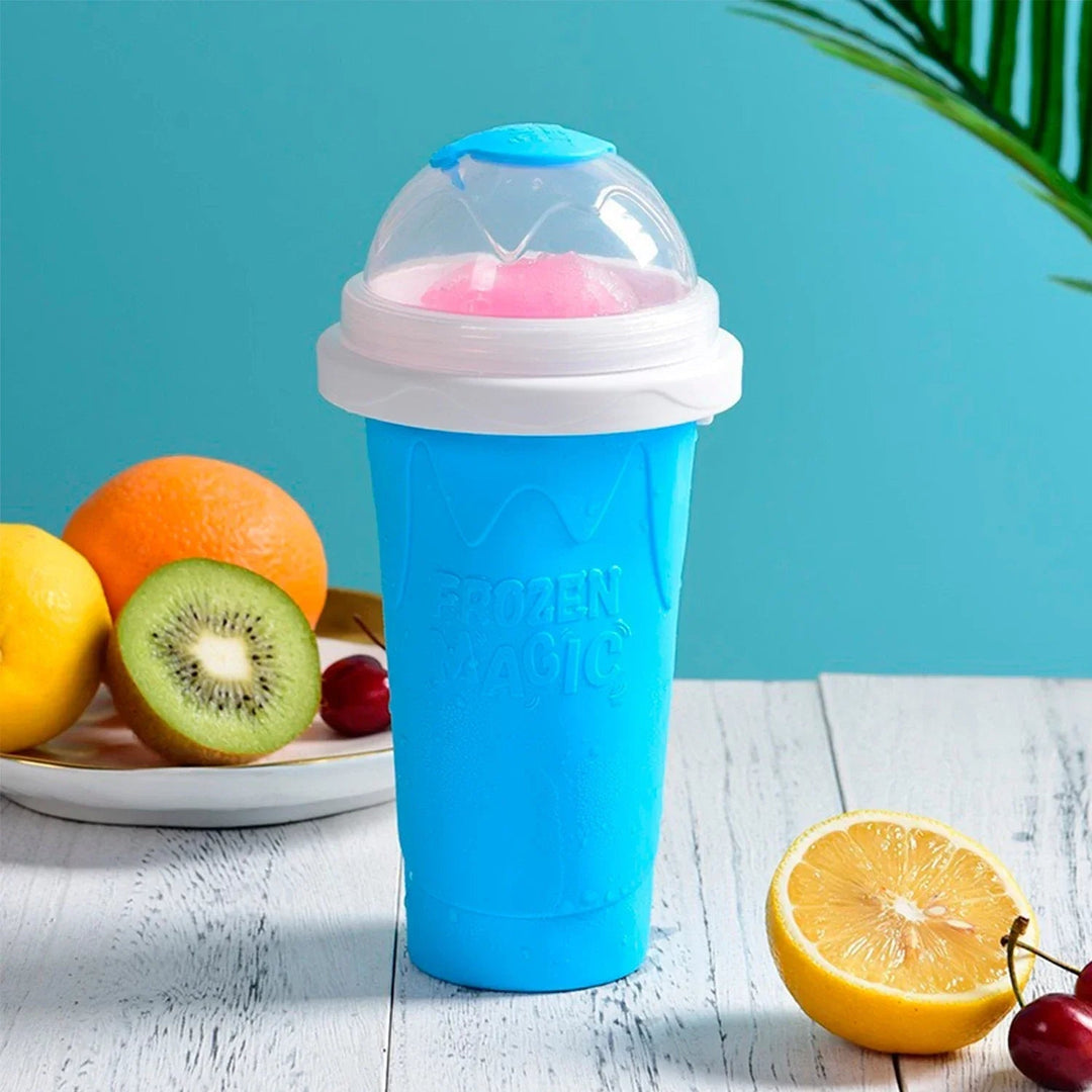 Magic Quick Frozen Smoothie & Slushy Maker for Kids & Family