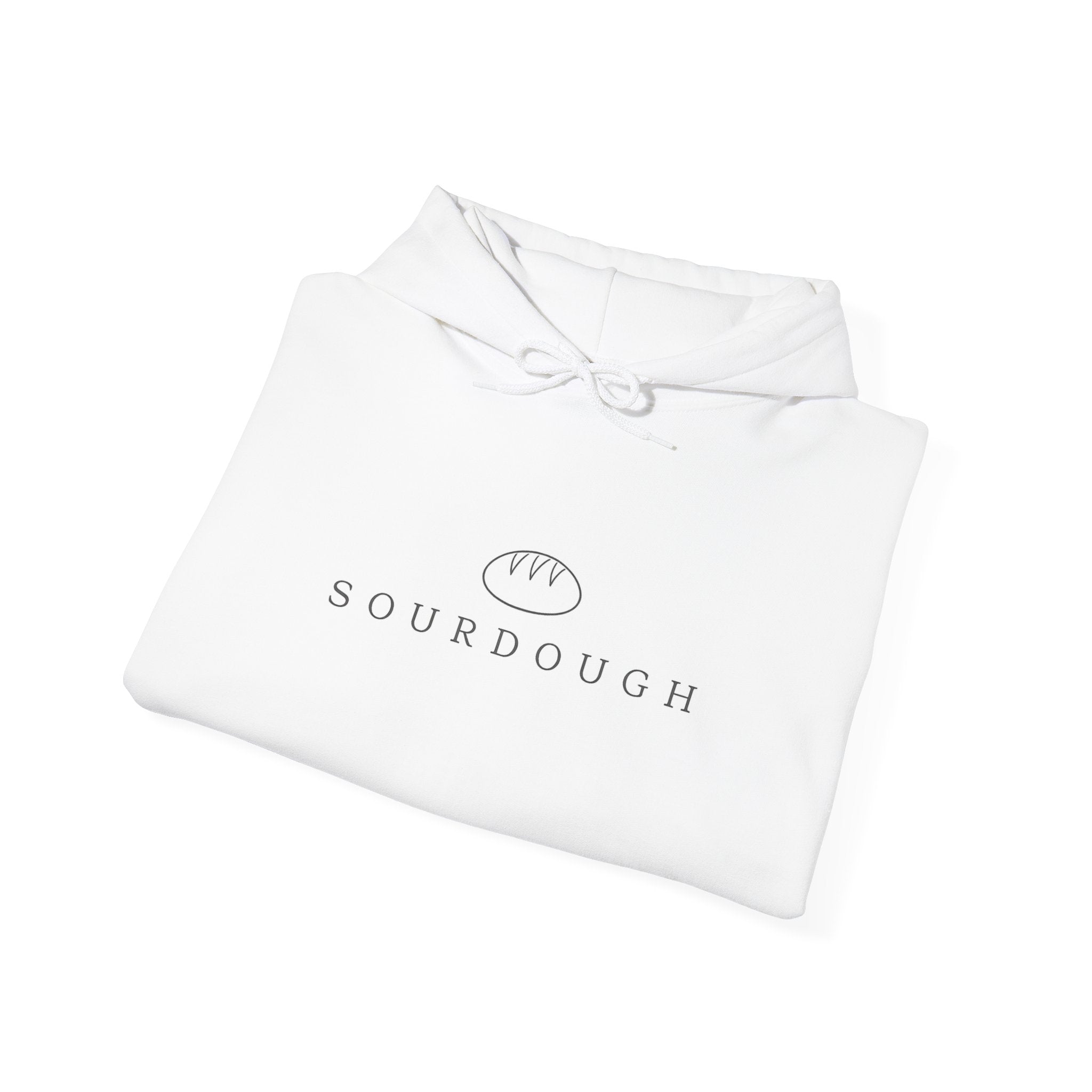 Sourdough Logo Hoodie — Minimal Baker Pullover