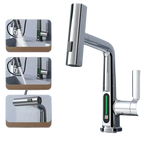 Load image into Gallery viewer, 360° Pull-Out Basin Temperature Faucet
