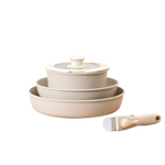 Load image into Gallery viewer, Non-Stick Detachable Medical Stone Pot Set, White
