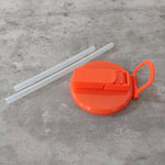 Load image into Gallery viewer, Reusable Soda Can Lid &amp; Silicone Straw Set – Fits Cans &amp; Bottles
