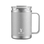 Load image into Gallery viewer, 14oz Stainless Steel Office Tumbler with Handle, Leak-Proof
