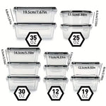 Load image into Gallery viewer, 12Pcs Airtight Food Containers, Microwave Safe
