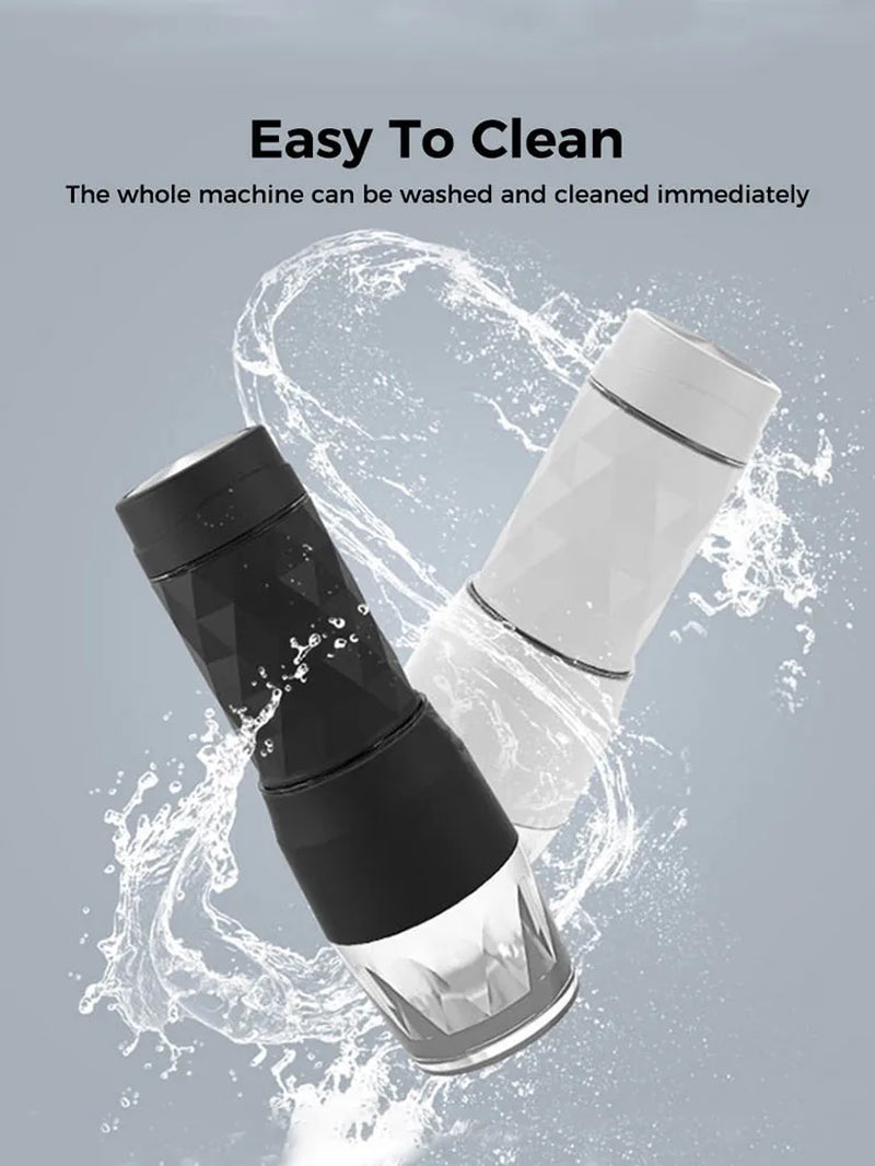 3-in-1 Portable Coffee Maker, Hot/Cold, Manual Espresso Brewer