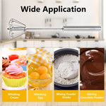Load image into Gallery viewer, Semi-Automatic Stainless Steel Egg Beater Manual Hand Mixer

