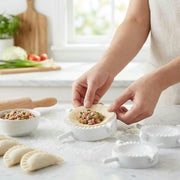 3-Piece Dumpling Maker Set – Fast Sealing Dough Press Molds