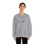Load image into Gallery viewer, Sweatshirt — "Baking: It's How I Hug" Cozy Baker Crewneck