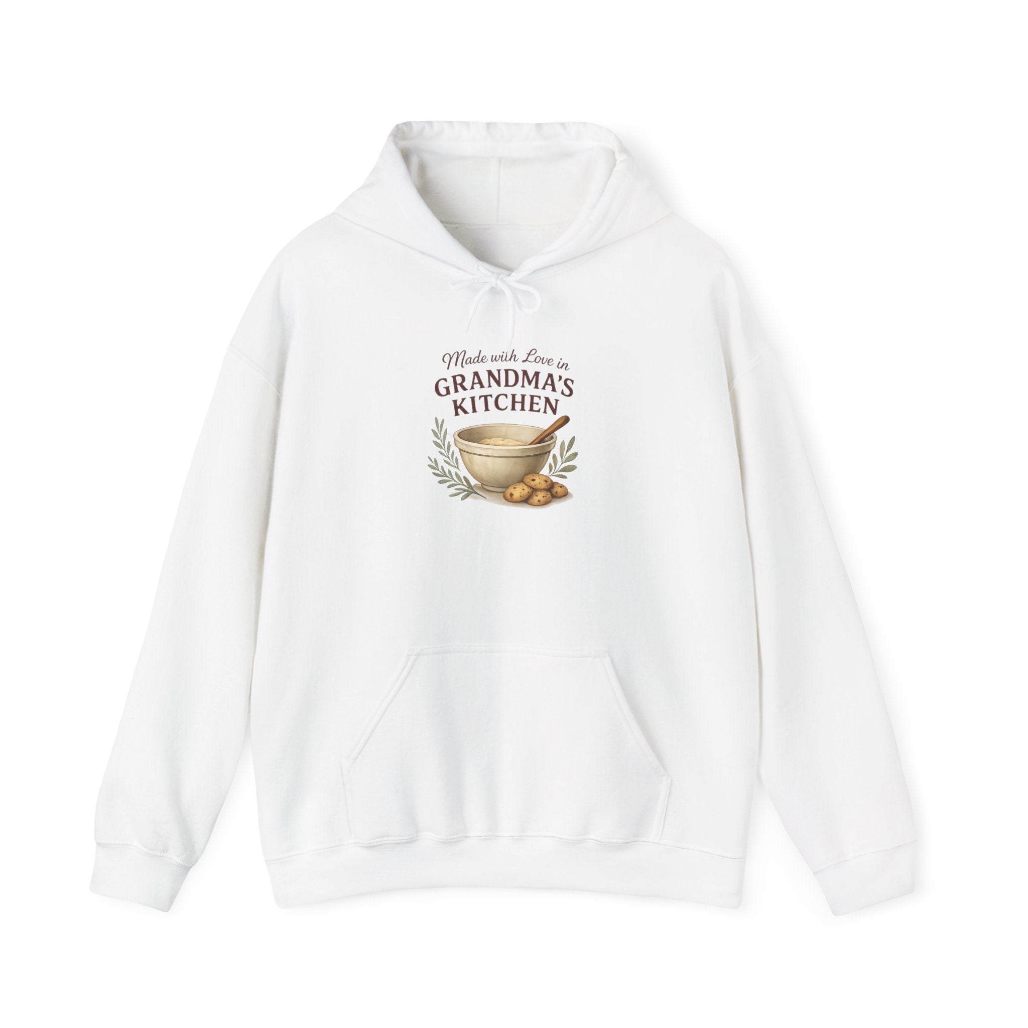 Grandma’s Kitchen Hoodie – "Made with Love in Grandma’s Kitchen" Cozy Sweatshirt