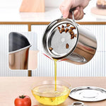 Load image into Gallery viewer, 1.4L Oil Strainer Pot, Fine Mesh, Fast Filtering, Lid
