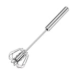 Load image into Gallery viewer, Semi-Automatic Stainless Steel Egg Beater Manual Hand Mixer
