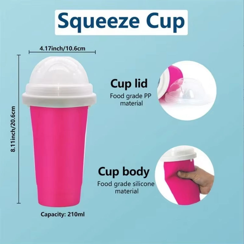 Magic Quick Frozen Smoothie & Slushy Maker for Kids & Family