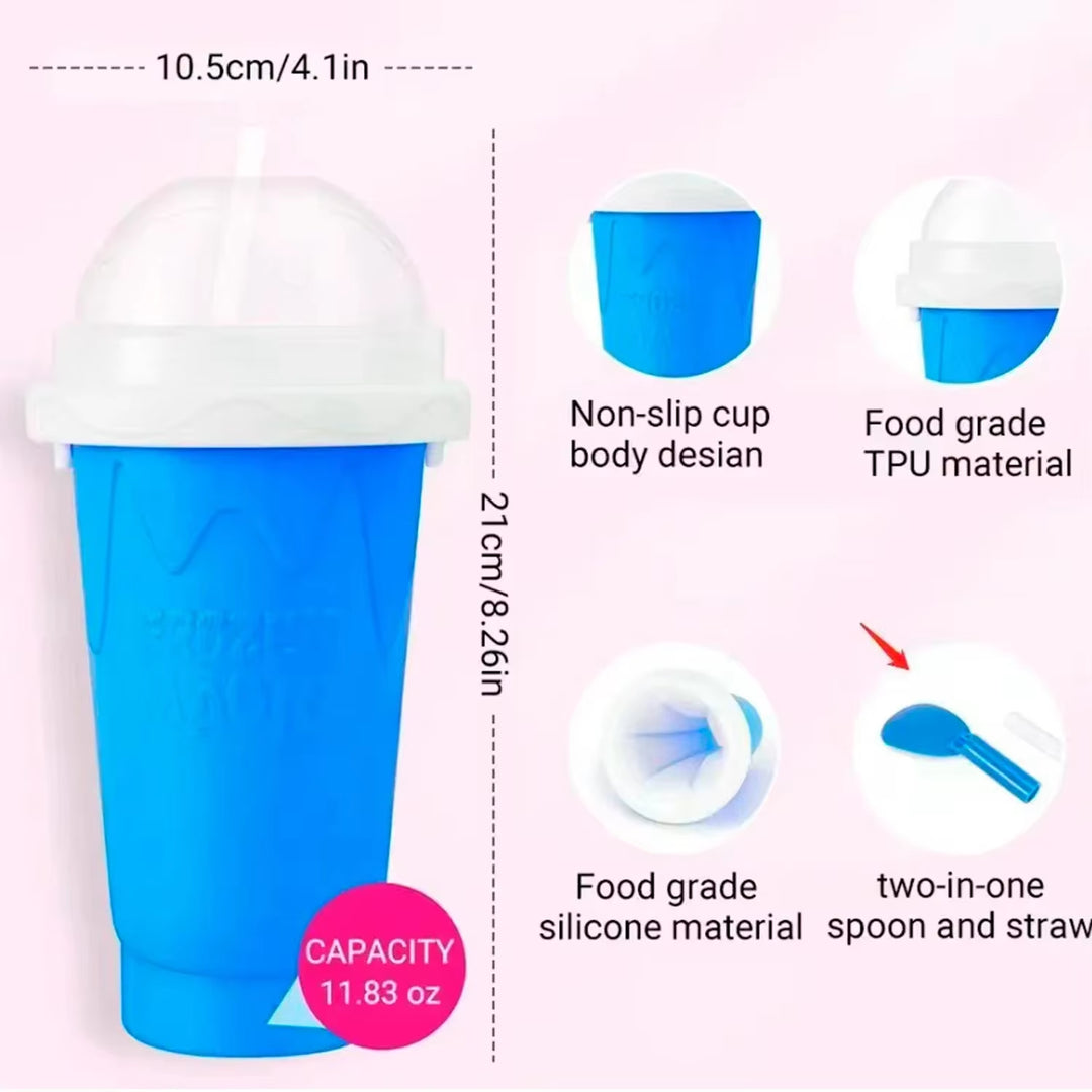 Magic Quick Frozen Smoothie & Slushy Maker for Kids & Family