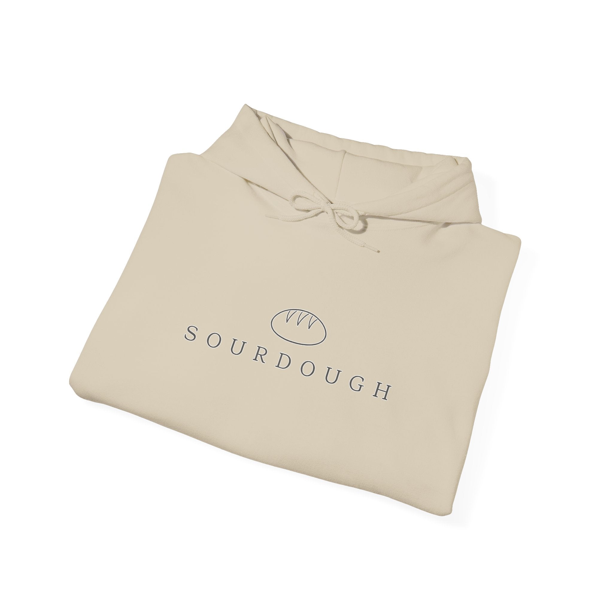 Sourdough Logo Hoodie — Minimal Baker Pullover
