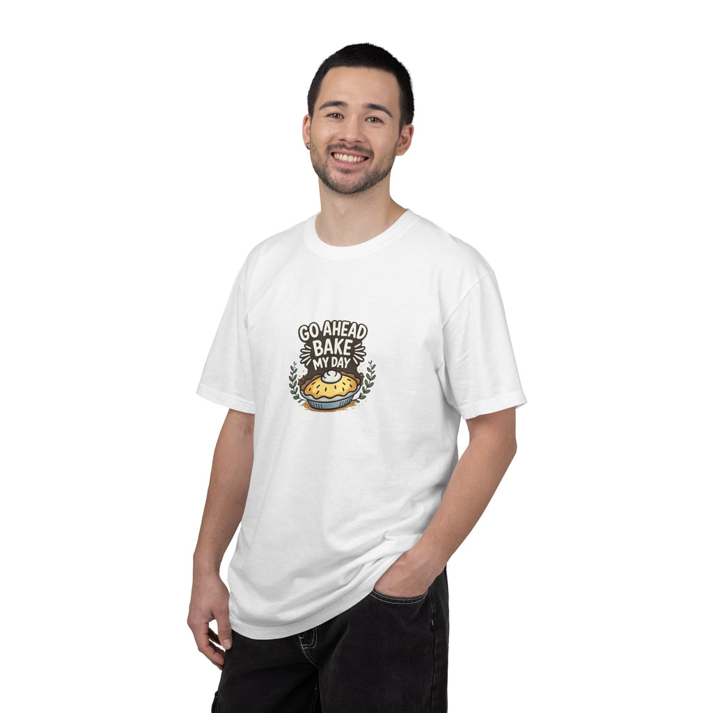 Bake My Day T-Shirt — Cute Pie Graphic Tee for Bakers & Baking Lovers