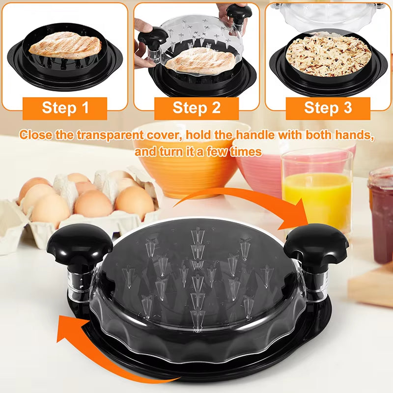 Chicken Shredder Tool for Meat, Breast, Pork, Mincing & Grinding