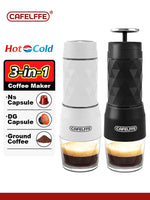 Load image into Gallery viewer, 3-in-1 Portable Coffee Maker, Hot/Cold, Manual Espresso Brewer
