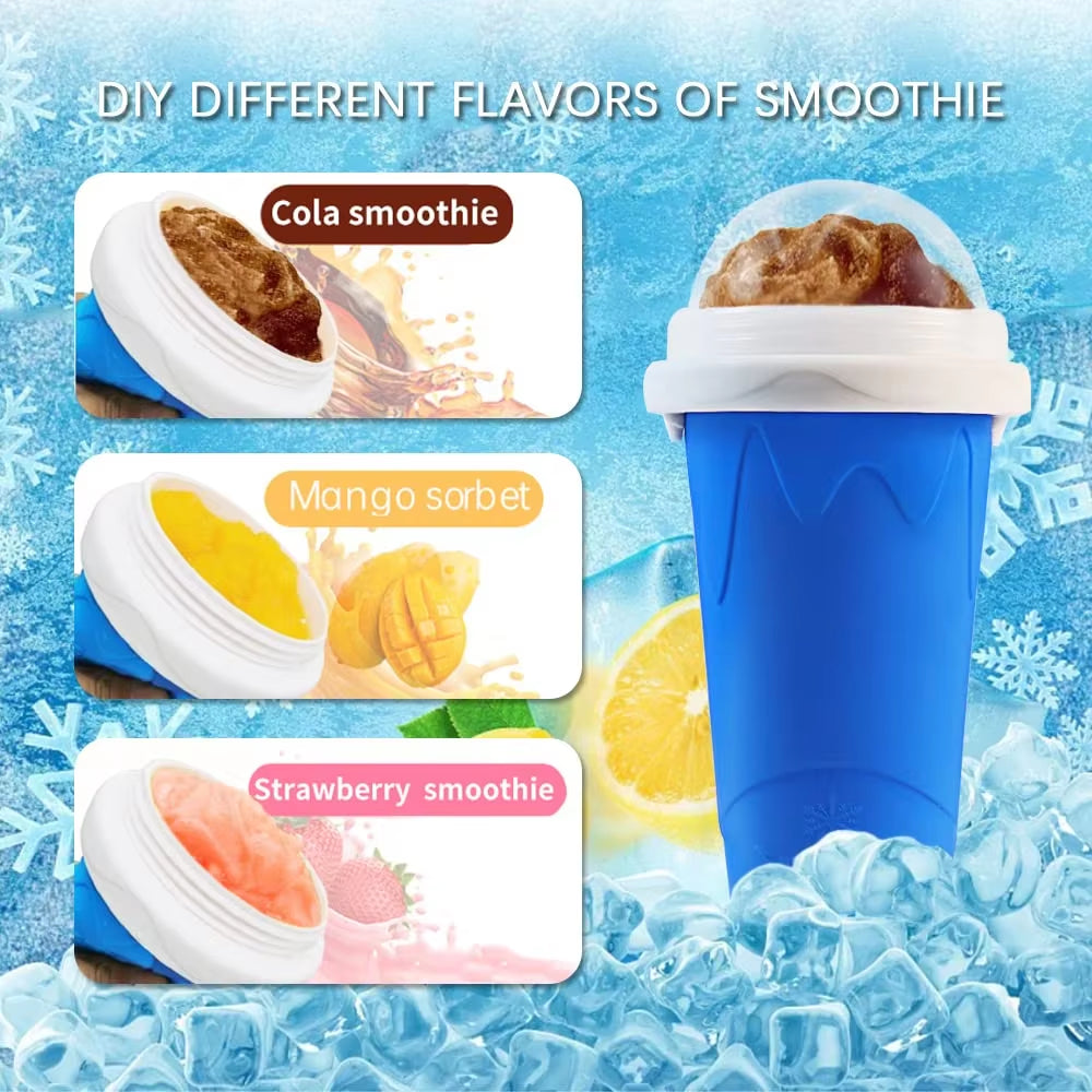 Magic Quick Frozen Smoothie & Slushy Maker for Kids & Family