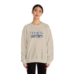 Load image into Gallery viewer, Sweatshirt — "Baking: It's How I Hug" Cozy Baker Crewneck