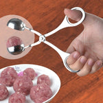 Load image into Gallery viewer, Meatball Maker Clip Fish Rice Ball Mold Stainless Steel Tool
