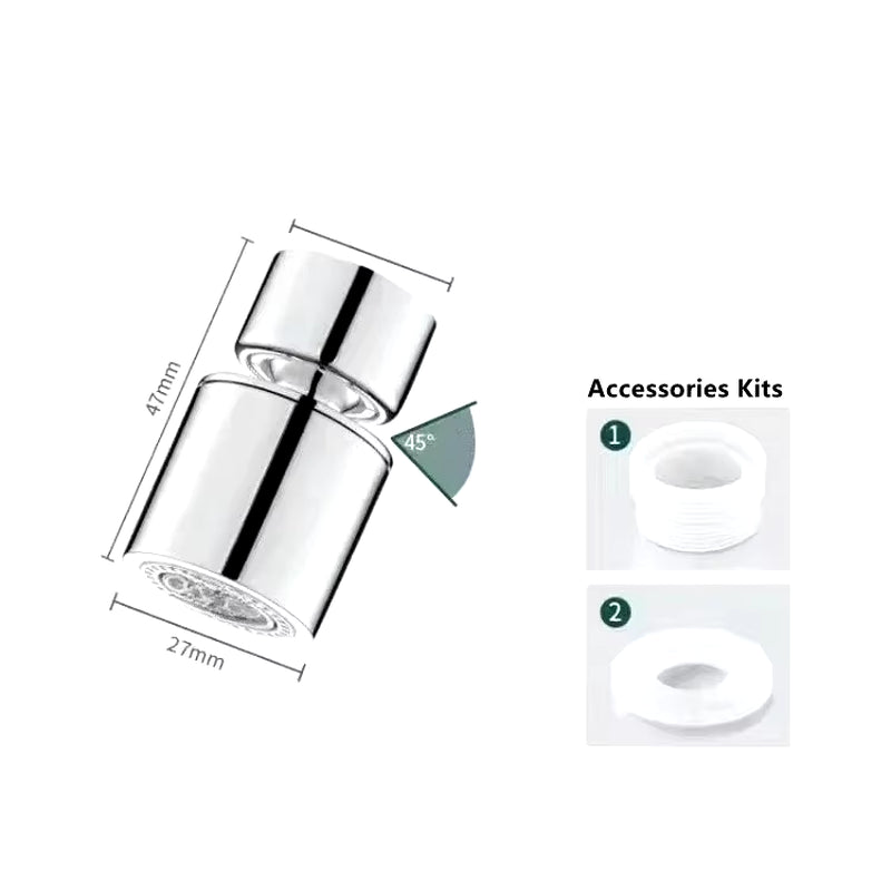360° Adjustable Kitchen Faucet Spray Head Filter Nozzle Aerator