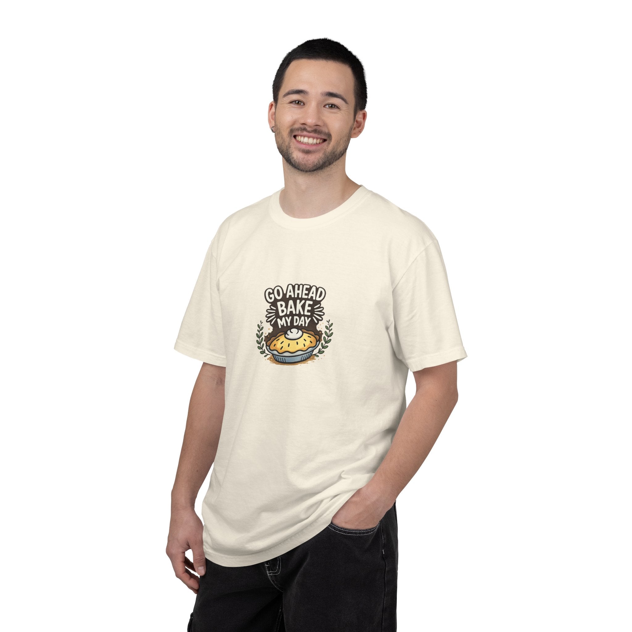 Bake My Day T-Shirt — Cute Pie Graphic Tee for Bakers & Baking Lovers