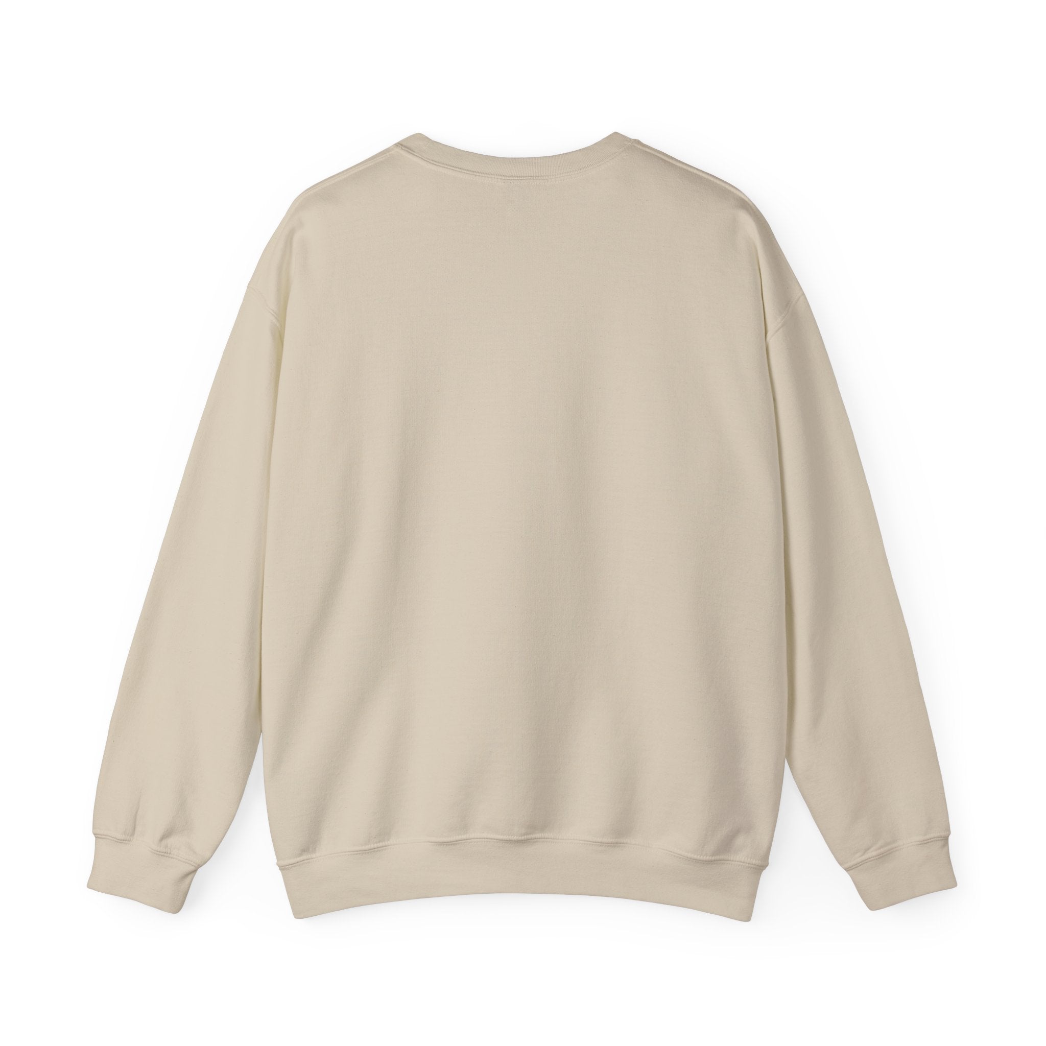 Crewneck Sweatshirt — “Life Is How You Bake It” Cupcake Graphic