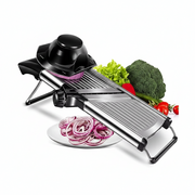Adjustable Mandoline Slicer – Fast Prep + 304 Stainless Steel Blade