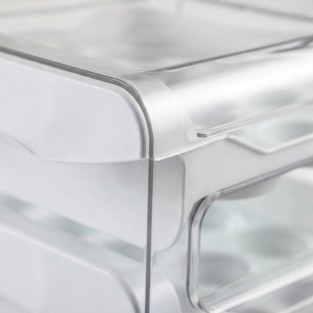 Egg Storage Box – Organized Refrigerator Storage with 2-Layer Design