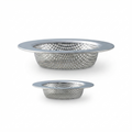 Stainless Steel Sink Strainer Set – Clog Prevention with Durable Mesh