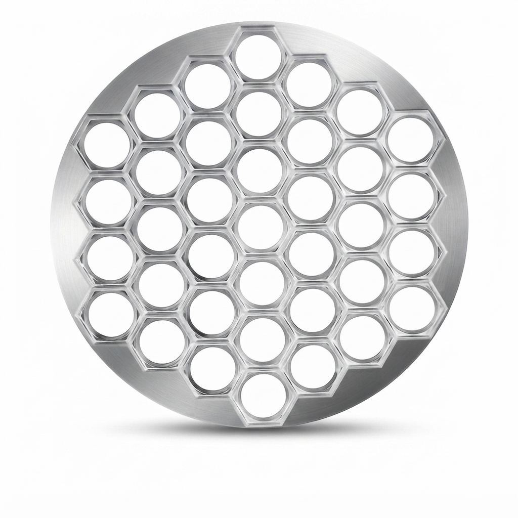 Aluminum Dumpling Maker – Fast 37-Hole Ravioli & Pastry Press
