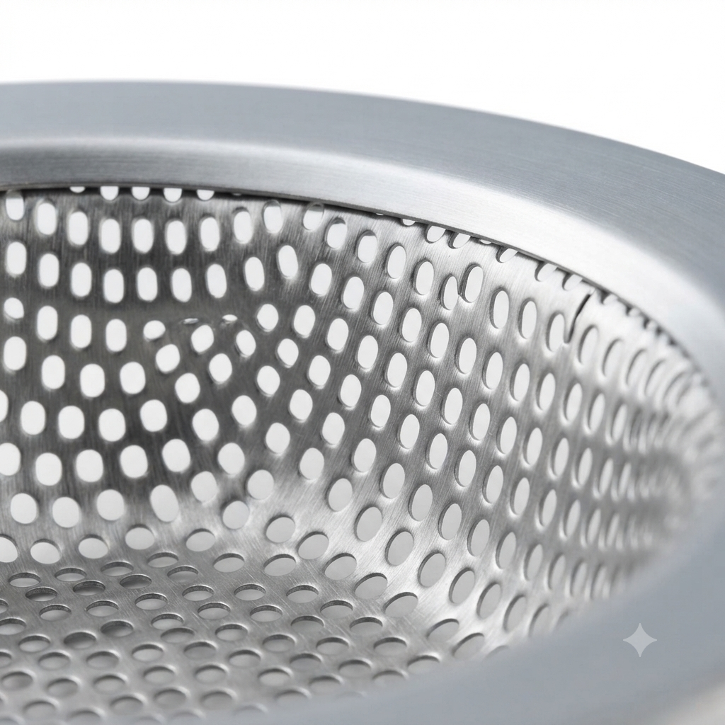 Stainless Steel Sink Strainer Set – Clog Prevention with Durable Mesh