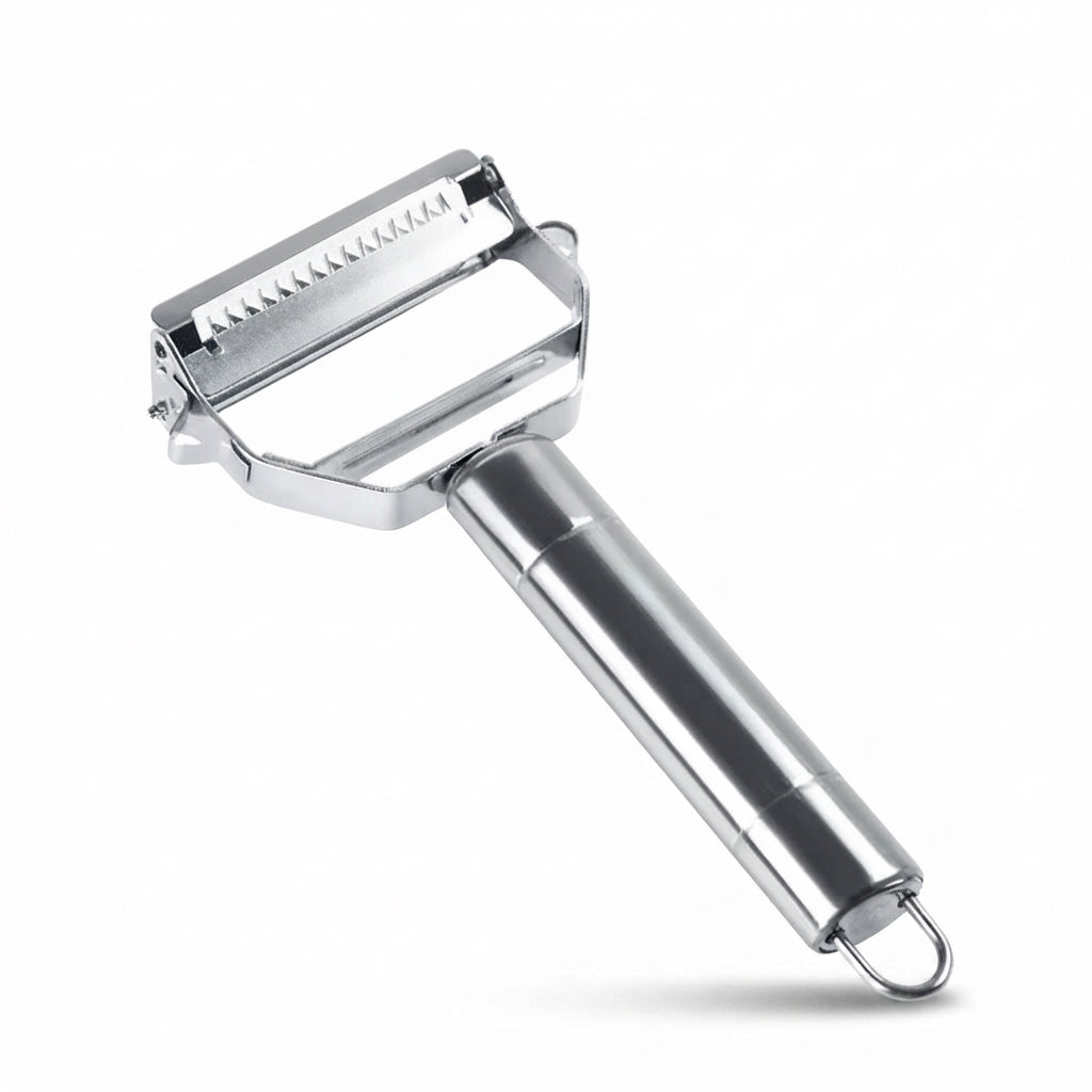 Stainless Steel Vegetable Peeler – Easy Prep with Julienne Grater