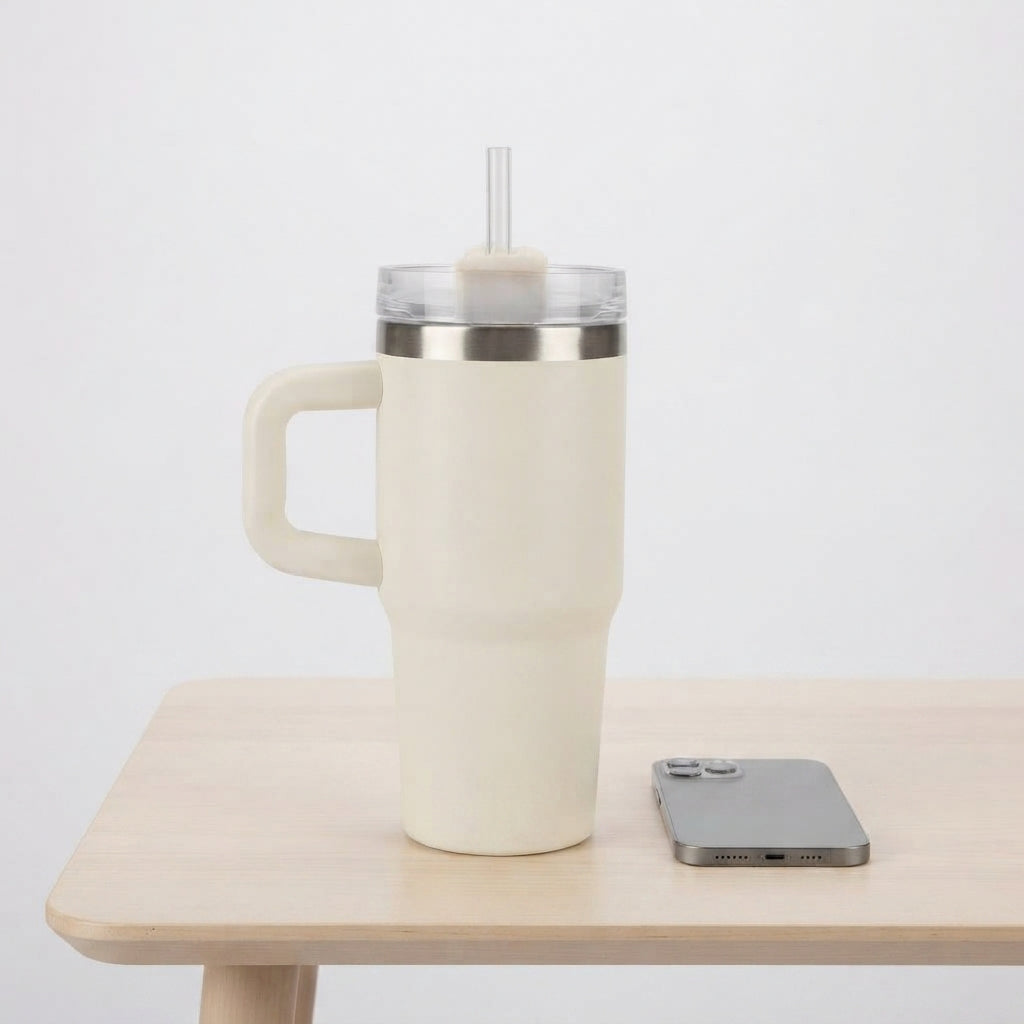 14oz Travel Mug – Portable Drinks with Double-Wall Steel Design