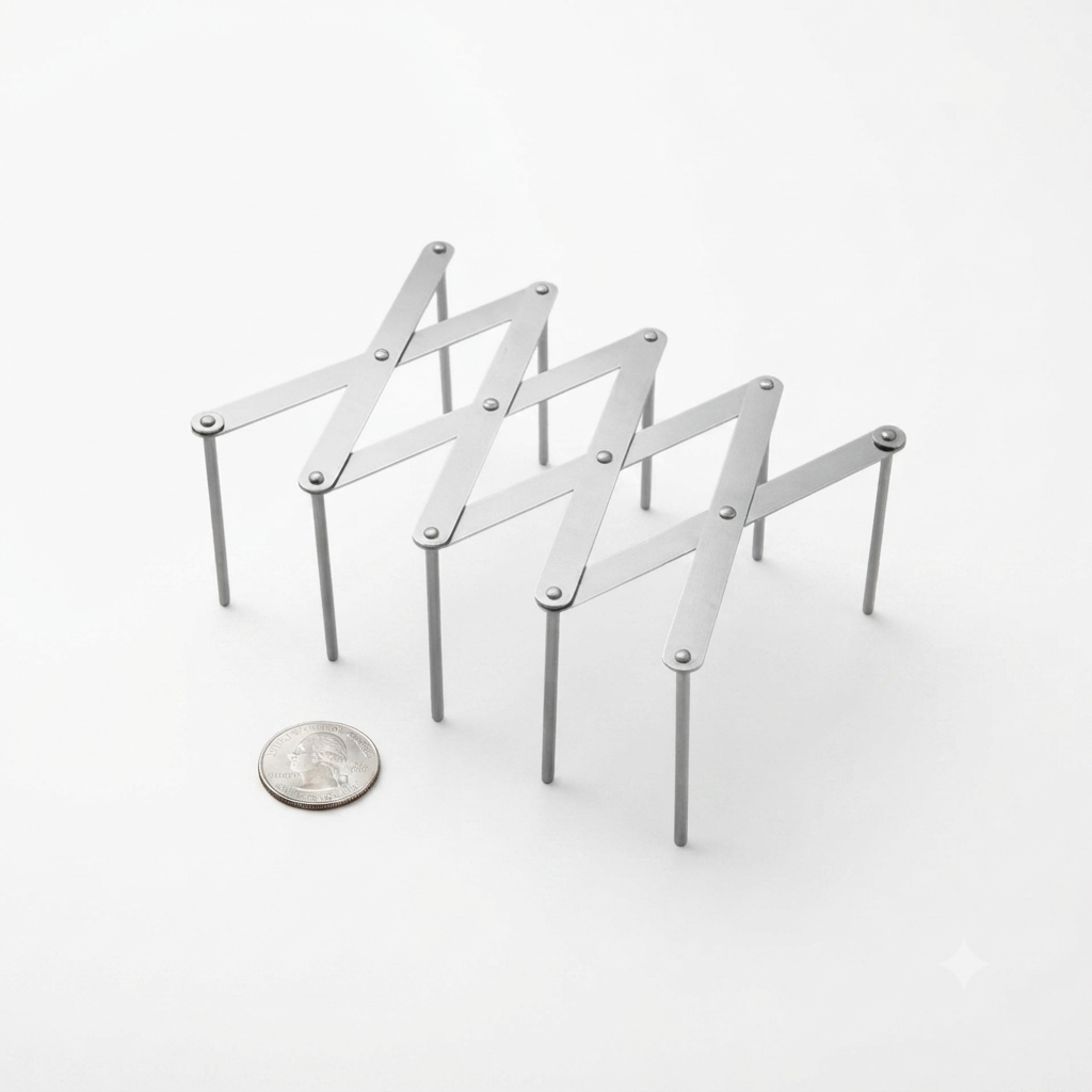 Adjustable Pot Lid Organizer – Space-Saving Stainless Steel Rack