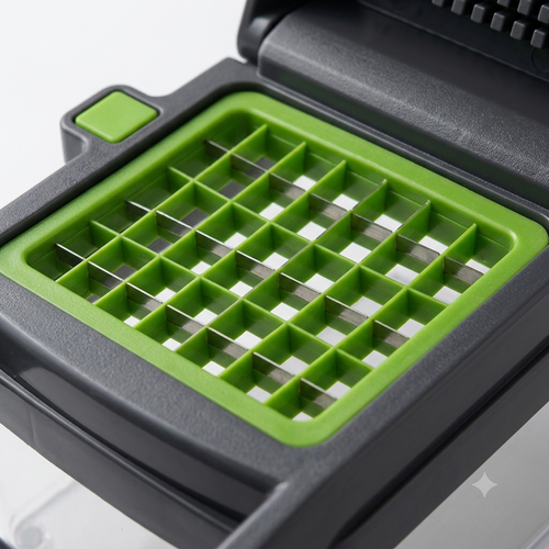 16-in-1 Vegetable Chopper – Fast Food Prep with Storage Container
