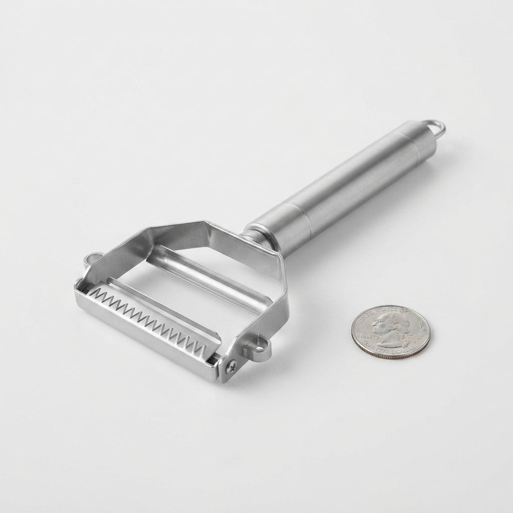 Stainless Steel Vegetable Peeler – Easy Prep with Julienne Grater