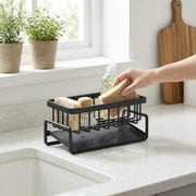 Kitchen Sink Drain Rack – Tidy Countertop Storage with Drip Tray