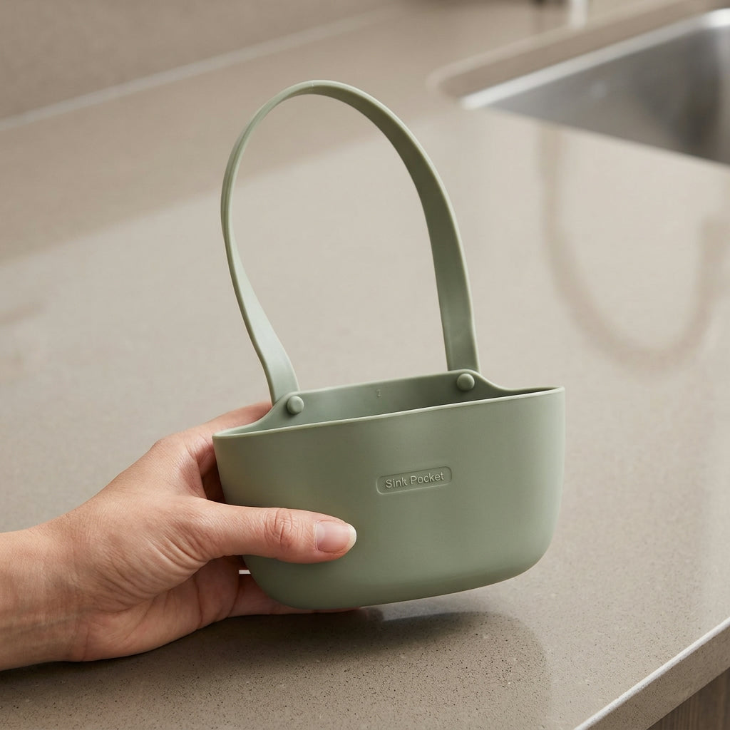 Kitchen Sink Holder – Adjustable Hanging Drain Rack Stainless Steel
