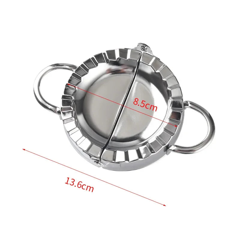 Stainless Steel Dumpling Maker Press Mold Pastry Wrapper Tool