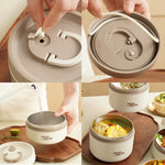 Load image into Gallery viewer, Stainless Steel Thermal Lunch Box
