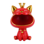 Load image into Gallery viewer, Cat Statue Sundries Storage Box
