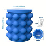 Load image into Gallery viewer, 2-in-1 Large Silicone Ice Bucket Mold with Lid

