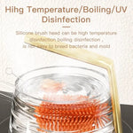 Load image into Gallery viewer, Silicone Baby Bottle Cleaning Brush
