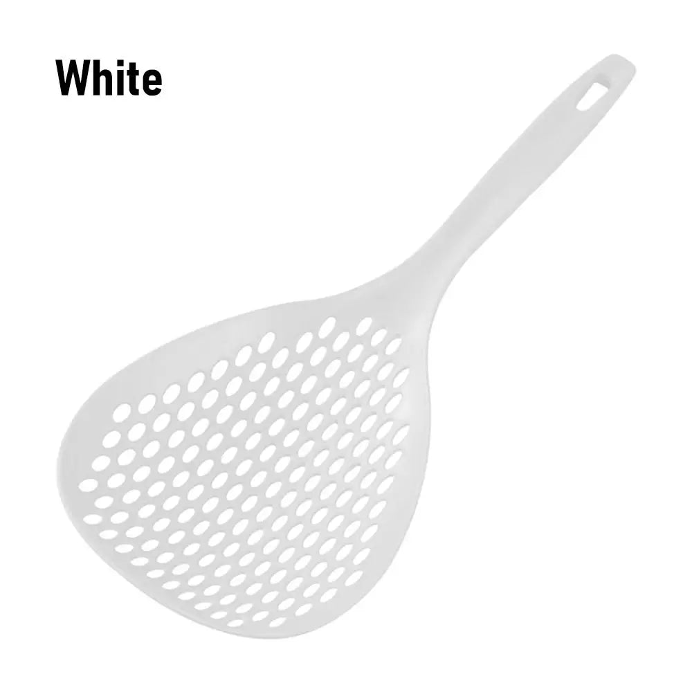 Large Colander Strainer Spoon – Kitchen Skimmer Tool